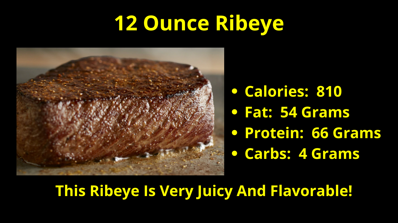 The 12 Ounce Ribeye!