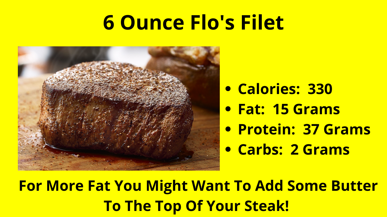 The 6 Ounce Flo's Filet!