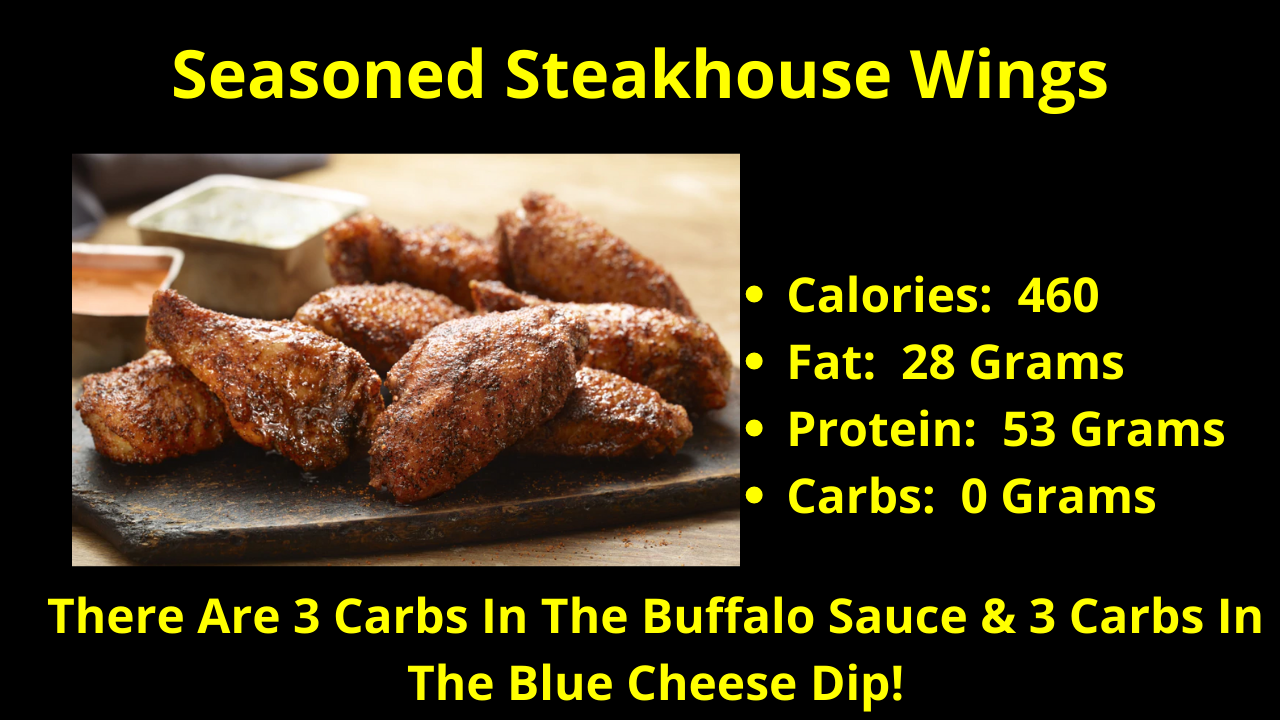 Seasoned Steakhouse Wings!