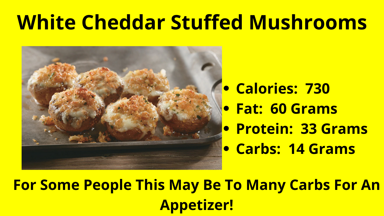 The White Cheddar Stuffed Mushrooms!